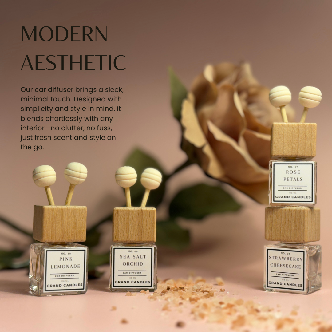 White Cashmere Car Diffuser